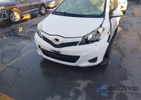 2012 Toyota Yaris Le from USA, damaged, VIN JTDKTUD34CD531887